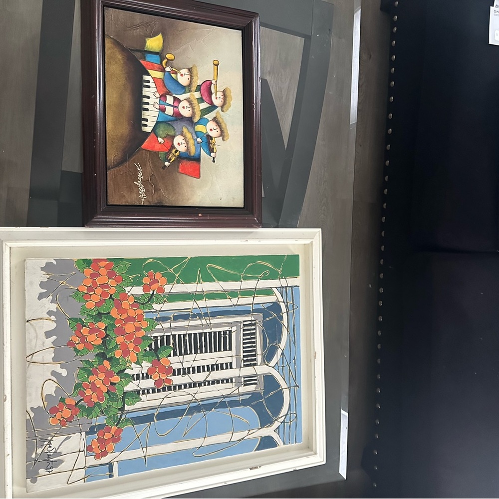Colorful Framed Art Set